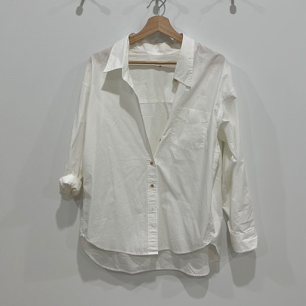 Wilfred Free poplin button down. Size xsmall